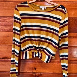 Twist front crop top by Gaze